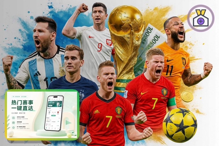 2026美加墨世界杯赛程与球队资料主题图片